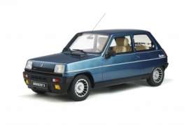Renault  - 5 Alpine Turbo 1984 navy blue - 1:12 - OttOmobile Miniatures - G054 - ottoG054 | Toms Modelautos