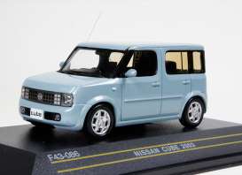 Nissan  - Cube 2003 light blue - 1:43 - First 43 - F43086 - F43-086 | Toms Modelautos
