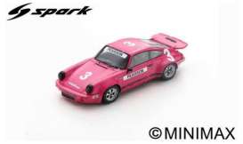 Porsche  - RS 3.0 1974 pink - 1:43 - Spark - us144 - spaus144 | Toms Modelautos