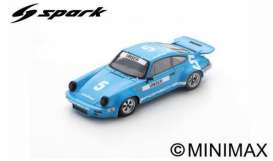 Porsche  - RS 3.0 1974 blue - 1:43 - Spark - us146 - spaus146 | Toms Modelautos