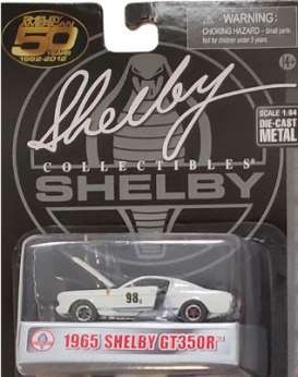 Shelby  - GT350R #98 1965 white/blue - 1:64 - Shelby Collectibles - shelby777 | Toms Modelautos
