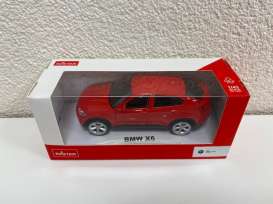 BMW  - X6 red - 1:43 - Rastar - 33700 - rastar33700r | Toms Modelautos