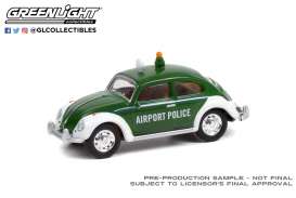 Volkswagen  - Beetle green/white - 1:64 - GreenLight - 36030D - gl36030D | Toms Modelautos