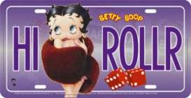 Funny Plates  - Betty Boop purple/red - Tac Signs - SOTT12055 - fun12055 | Toms Modelautos