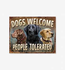 Tac Signs  - Labradors brown/white/black - Tac Signs - D2279 - tacD2279 | Toms Modelautos