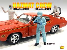 Figures  - Hazmat Crew Figure IV 2021  - 1:18 - American Diorama - 76270 - AD76270 | Toms Modelautos
