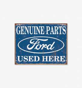 Tac Signs  - Ford blue/white - Tac Signs - D1422 - tacD1422 | Toms Modelautos