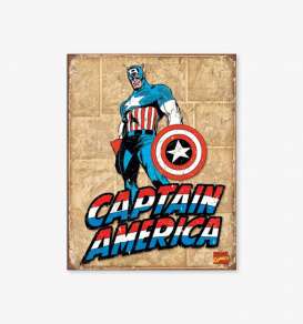 Tac Signs  - Captain America beige/blue/red - Tac Signs - D17316 - tacD1736 | Toms Modelautos