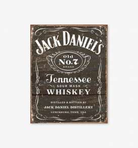 Tac Signs  - Jack Daniels black/white/rusty - Tac Signs - D1916 - tacD1916 | Toms Modelautos
