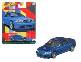 Audi  - S4 Quattro blue - 1:64 - Hotwheels - GRJ69 - hwmvGRJ69 | Toms Modelautos