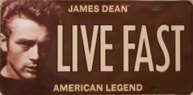 Funny Plates  - James Dean brown - Tac Signs - SOTT12006 - fun12006 | Toms Modelautos