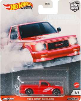 GMC  - Cyclone 1991 red - 1:64 - Hotwheels - GJR01 - hwmvGJR01 | Toms Modelautos