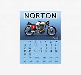 Tac Signs  - Norton blue - Tac Signs - BK22116 - tacBK22116 | Toms Modelautos