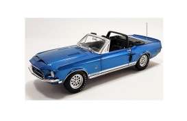 Shelby  - GT500 Convertible 1967 blue/white - 1:18 - Acme Diecast - 1801848 - acme1801848 | Toms Modelautos