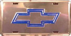Funny Plates  - Chevrolet silver/blue - Tac Signs - SUP50090 - funSUP50090 | Toms Modelautos