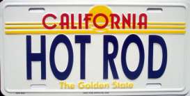 Funny Plates  - Route 66 white/blue/yellow/red - Tac Signs - LPS433 - funLPS433 | Toms Modelautos