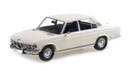 BMW  - 2500 1968 white - 1:18 - Minichamps - 155029202 - mc155029202 | Toms Modelautos