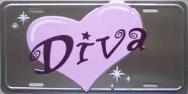 Funny Plates  - Humor silver/purple - Tac Signs - 2330 - fun2330 | Toms Modelautos