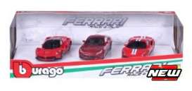 Ferrari  - red - 1:43 - Bburago - 36102 - bura36102 | Toms Modelautos