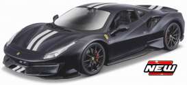 Ferrari  - 2018 blue-black/silver - 1:24 - Bburago - 26026z - bura26026z | Toms Modelautos