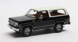 Chevrolet  - Blazer 1978 black/white - 1:43 - Matrix - 20302-383 - MX20302-383 | Toms Modelautos