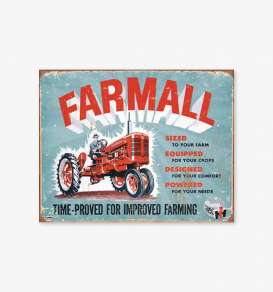 Tac Signs  - Tractor, Farmall blue/red - Tac Signs - D1620 - tacD1620 | Toms Modelautos