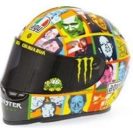 Helmet  - 2010 multicolor - 1:10 - Minichamps - 315100096 - mc315100096 | Toms Modelautos