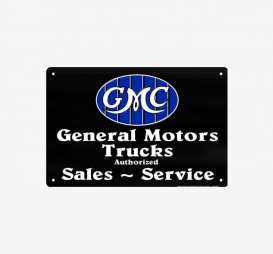 Tac Signs  - GMC black/blue - Tac Signs - PS30159 - tacPS30159 | Toms Modelautos