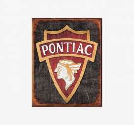 Tac Signs  - Pontiac brown/red - Tac Signs - D1940 - tacD1940 | Toms Modelautos