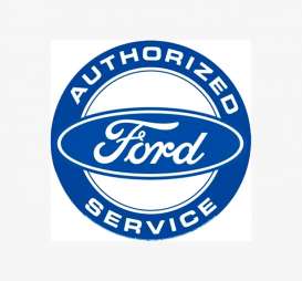 Tac Signs  - Ford white/blue - Tac Signs - FD10 - tacFD10 | Toms Modelautos