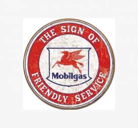 Tac Signs  - Mobil white/red/blue - Tac Signs - D2025 - tacD2025 | Toms Modelautos
