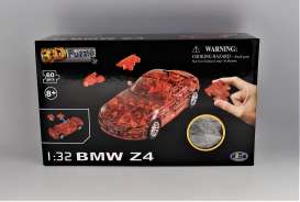 BMW  - Z4 clear red - 1:32 - Happy Well - 57081 - happy57081 | Toms Modelautos