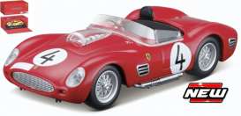 Ferrari  - 250 1959 red - 1:43 - Bburago - 36307 - bura36307 | Toms Modelautos