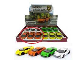 Lamborghini  - Huracan LP610-4 2014 orange - 1:32 - Kinsmart - KT5382o | Toms Modelautos