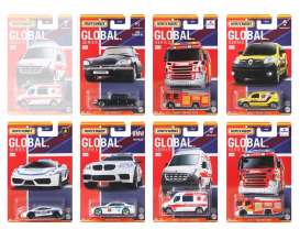 Assortment/ Mix  - Best of Global 2021 various - 1:64 - Matchbox - HCL41 - MBHCL41-956B | Toms Modelautos