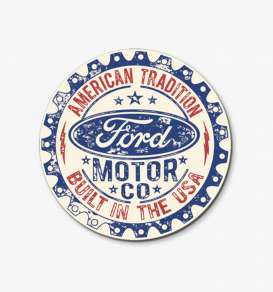 Tac Signs  - Ford blue/white/red - Tac Signs - D2396 - tacD2396 | Toms Modelautos