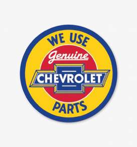 Tac Signs  - Chevrolet yellow/blue/red - Tac Signs - D1072 - tacD1072 | Toms Modelautos