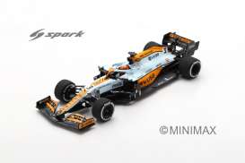 McLaren  - MCL35M 2021 orange/white/black - 1:43 - Spark - s7678 - spas7678 | Toms Modelautos