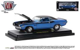 Dodge  - Challenger 1970 dark blue - 1:24 - M2 Machines - 40300-85A - M2-40300-85A | Toms Modelautos