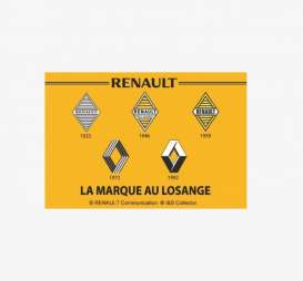 Tac Signs 3D  - Renault yellow - Tac Signs - 15068RB - tacM3D15068RB | Toms Modelautos