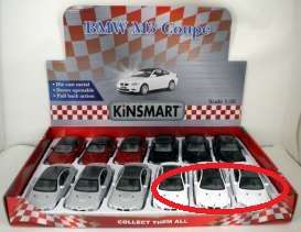 BMW  - M3 2010 white - 1:36 - Kinsmart - 5348D - KT5348w | Toms Modelautos