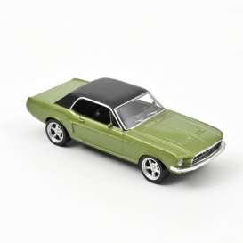 Ford  - Mustang GT green/black - 1:43 - Norev - 430201 - nor430201Mustang | Toms Modelautos