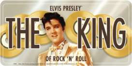 Funny Plates  - Elvis Presley gold - Tac Signs - EP12007 - fun12007 | Toms Modelautos
