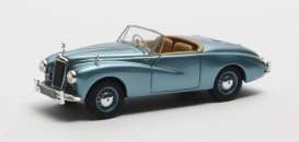 Sunbeam  - Alpine 1953 metallic blue - 1:43 - Matrix - 41807-021 - MX41807-021 | Toms Modelautos