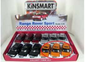 Range Rover  - Sport orange - 1:38 - Kinsmart - 5312Do - KT5312Do | Toms Modelautos