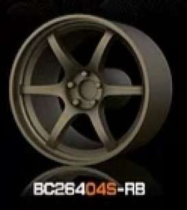 Wheels &amp; tires Rims & tires - 2021 bronze - 1:64 - Mot Hobby - BC26404S-RB - MotBC26404S-RB | Toms Modelautos