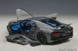 Bugatti  - Chiron jet grey - 1:18 - AutoArt - 70998 - autoart70998 | Toms Modelautos