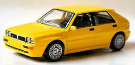 Lancia  - Delta HF Evo yellow - 1:43 - Norev - 430201 - nor430201DeltaY | Toms Modelautos