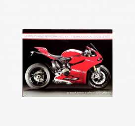 Tac Signs  - Ducati red/black - Tac Signs - JO50910 - tacJO50910 | Toms Modelautos