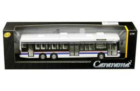Scania  - Omnilink bus white/blue/red - 1:50 - Cararama - 56702 - cara56702 | Toms Modelautos